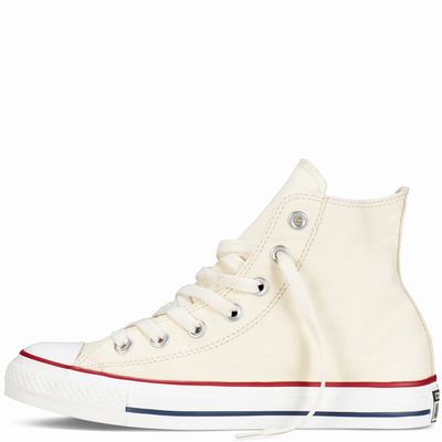 Converse Chuck Taylor All Star Classic High Tops Womens - Beige White Shoes (277GWINE)
